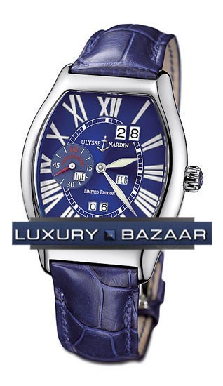 Ulysse Nardin Perpetual Ludovico Limited (WG / Blue / Leather) 3 - Click Image to Close